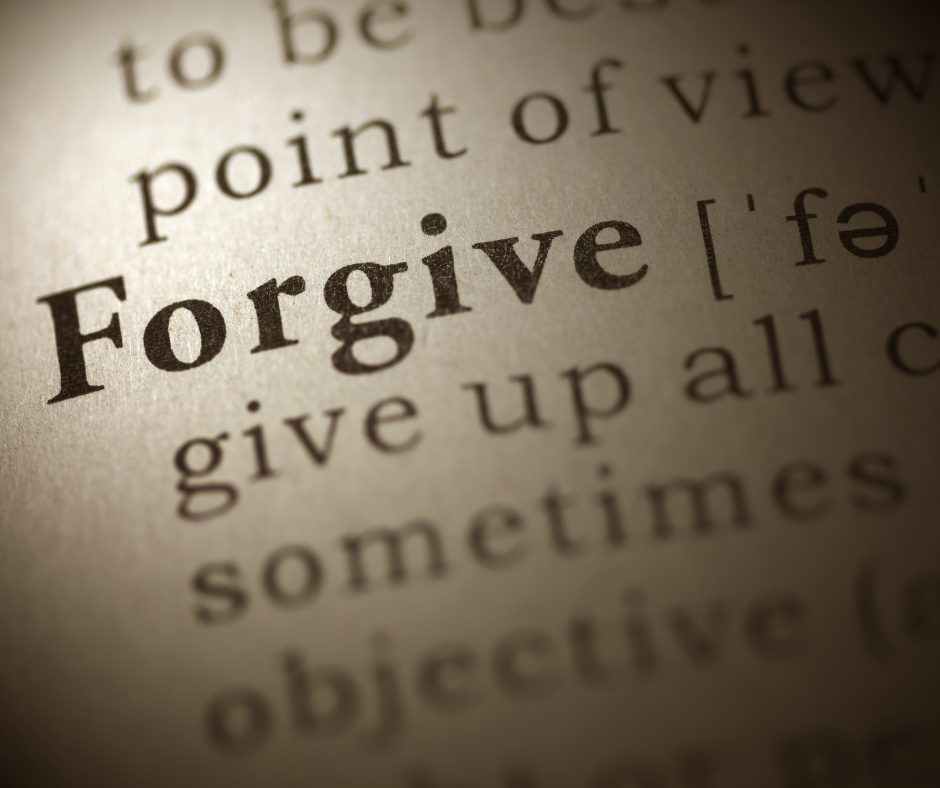 Choosing forgiveness.